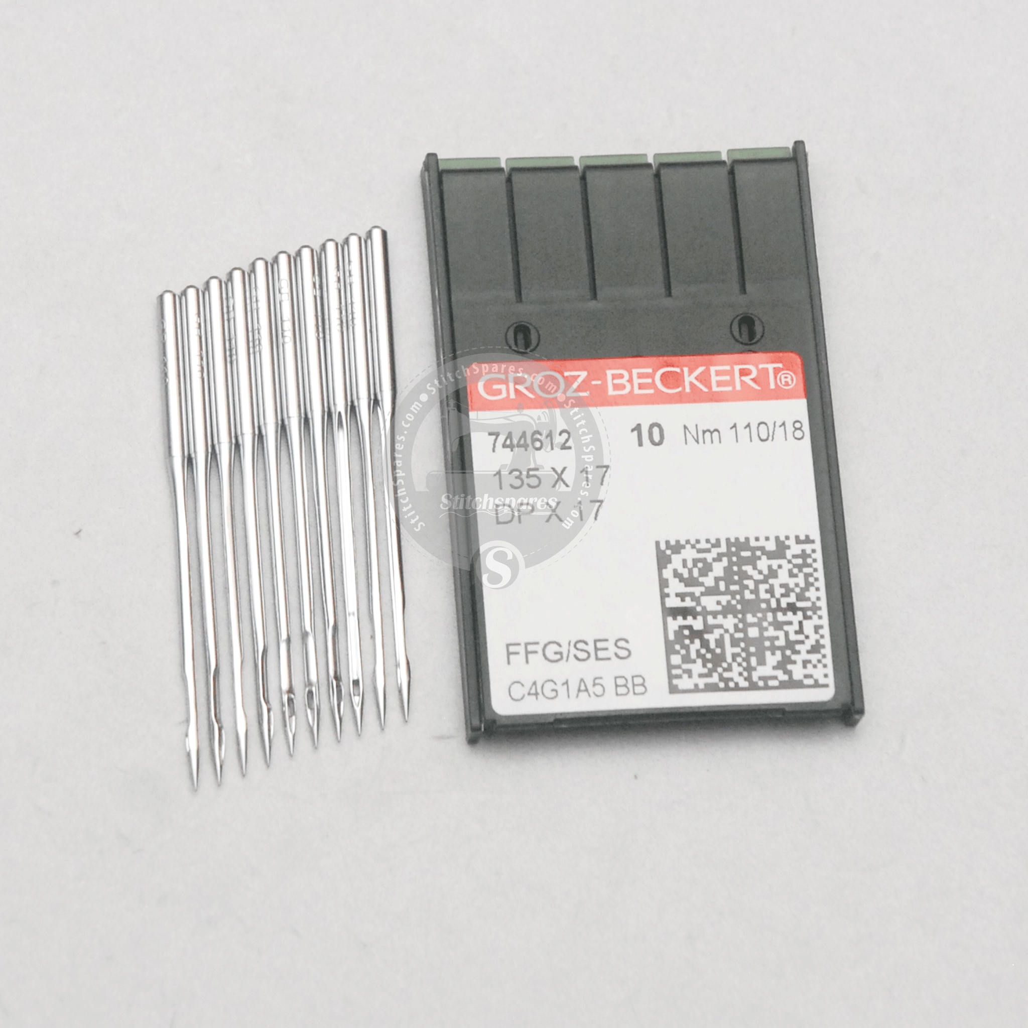 744612 DPX17 Nm 110/18 FFG/SES Groz Beckert Sewing Machine Needle 744612 DPX17 Nm 110/18 FFG/SES Groz Beckert Sewing Machine Needle