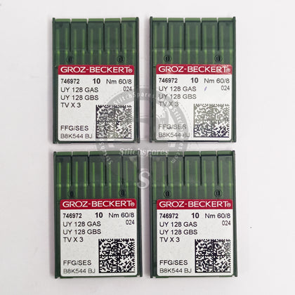 #746972 UY 128GAS /UY 128GBS /TVX3 Nm 60/8 FFG/SES Groz Beckert Sewing Machine Needles