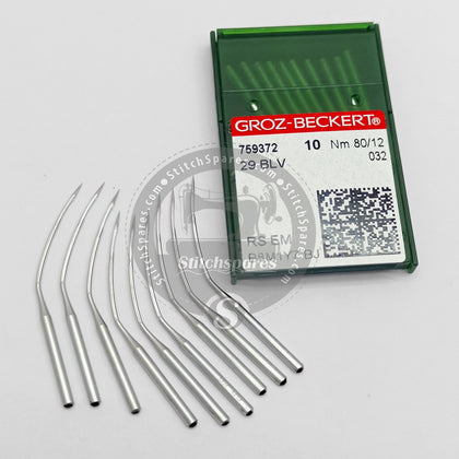 #759372 29 BLV Nm 80/12 RS EM ( Packing Unit 100Pcs ) Groz Beckert Sewing Machine Needle