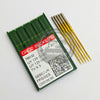 #766132 UY 128 GAS / UY 128 GBS / TVX3 Nm 80/12 FFG/SES (Packing Unit 100Pcs) Gebedur (Golden Tip Titenium Coated) Groz Beckert Sewing Machine Needle