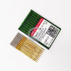 #768212 UYX128 SAN 6 / UY 128 GJS Nm 120/19 RG Gebedur (100PCS) (GOLDEN Tip Titanium Coated) Groz Beckert Sewing Machine Needles