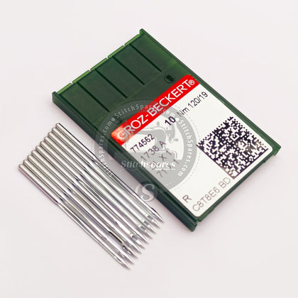 #774562 DLX1 Nm 120/19 R (Packing Unit 100Pcs) Groz Beckert Sewing Needle