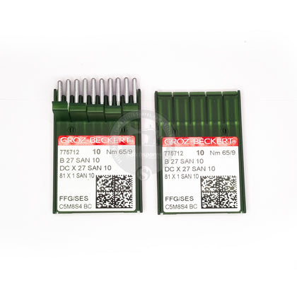 #775712 DCX27 SAN 10 Nm 65/9 Groz Beckert Needle Sewind Machine Needle