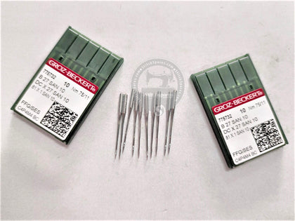 #775732 B 27  B27 SAN 10  DCX27 SAN 10 Nm 7511 FFGSES Groz Beckert Sewing Machine Needle