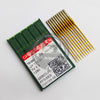 #781982 UY 128 GAS / TVX3 Nm 65/9 FFG/SES Gebedur (Packing Unit 100Pcs) (Golden Tip Titenium Coated) Groz Beckert Sewing Machine Needle