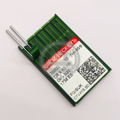 #782522 DBXK5 KK / DB-N20 Nm 65/9 FG/SUK (Packing Unit 100Pcs) Groz Beckert Sewing Machine Needle