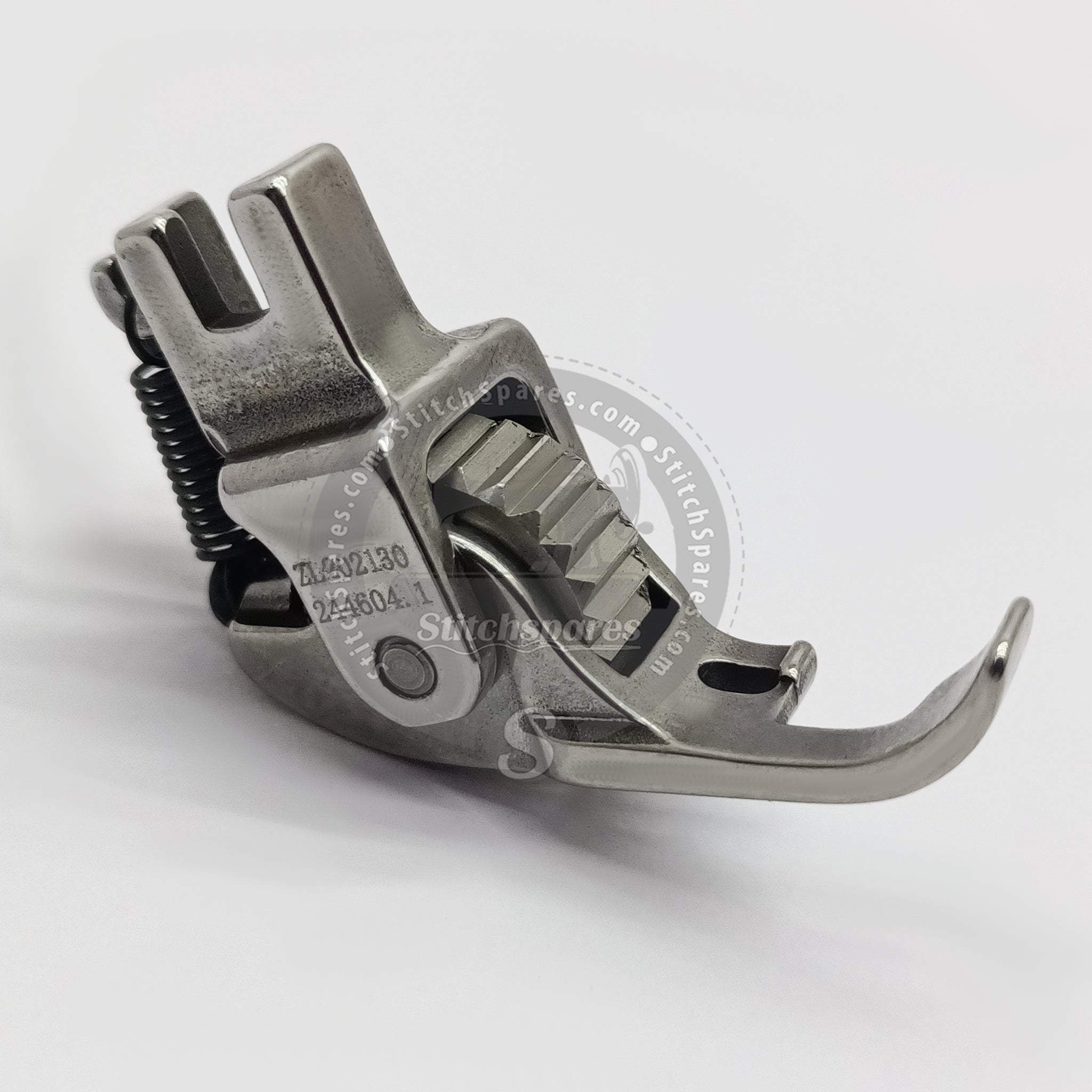 A10 Steel Teeth Type Roller Presser Foot For (A10 Folder/Binder) Single Needle Lock-Stitch Sewing Machine