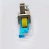 A10 Teeth Type Teflon Roller Presser Foot For (A10 Folder/Binder) Single Needle Lock-Stitch Sewing Machine