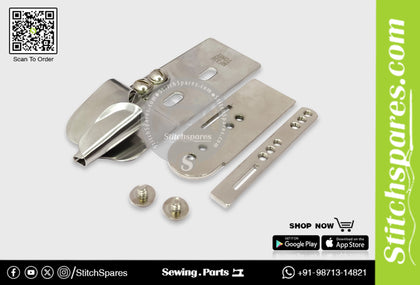A30 / F335 1/4 M ( 6MM ) Side Seam Folder ( Feed Off The Arm Machine ) Sewing Machine Spare Part