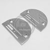 #B1109-555-H0B / #B1109555H0B Throat Plate (H) For JUKI DDL-8100, DDL-8300, DDL-8500, DDL-8700 Industrial Sewing Machine Spare Parts