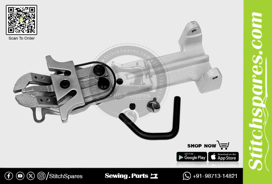 B2547-372-0BA Máquina de puntada de botón Aski con abrazadera de botón plano