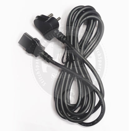 Cord With Plug For YJ-110MM (LEJIANG ORIGINAL) Cloth Cutting Machine Spare Part