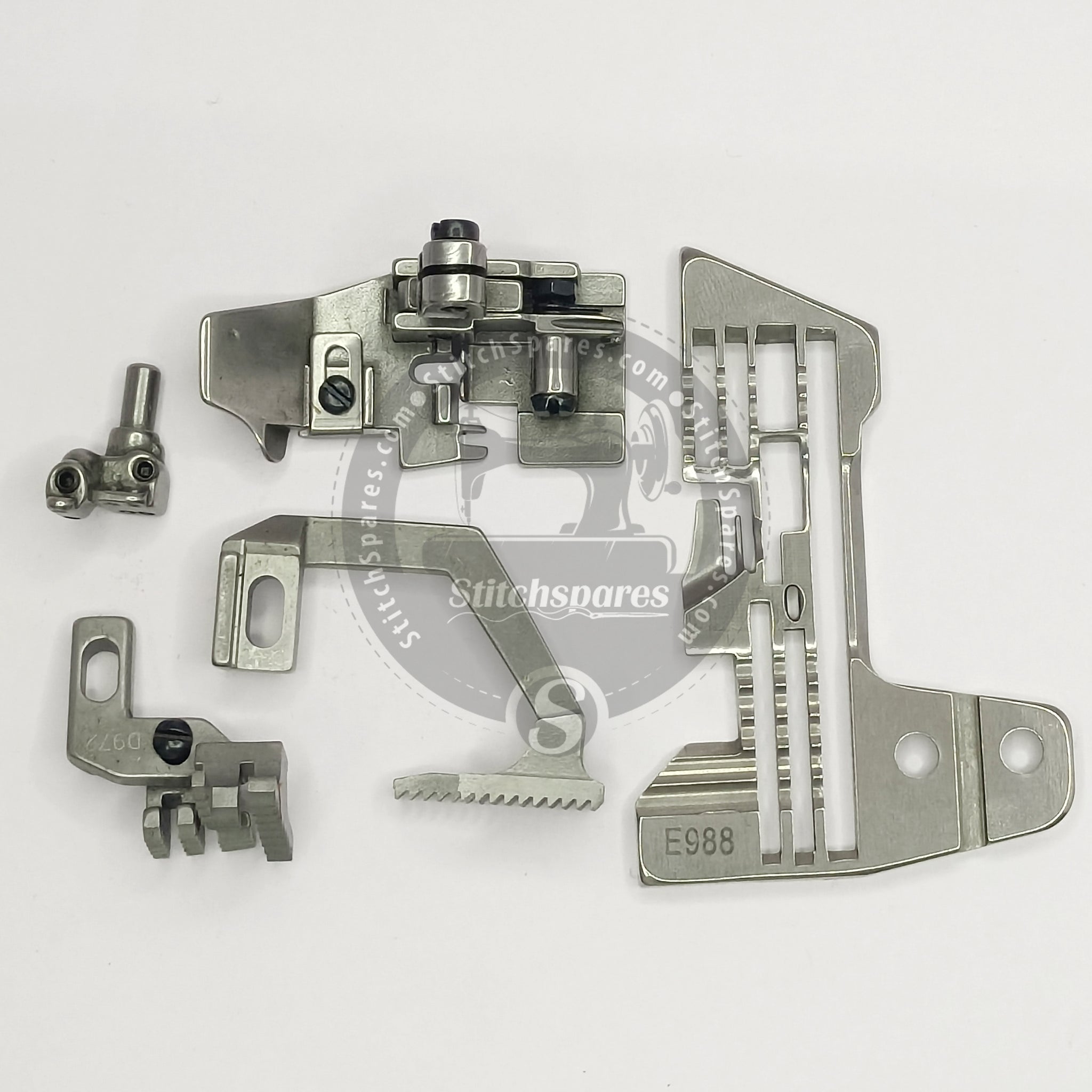Juego de manómetros E988 Siruba 767-516m2-524 (5×2×4) Pieza de repuesto para máquina de coser