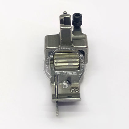 F56/F6 Left Guide Teeth Type Steel Roller Presser Foot For JUKI/JACK All Industrial Sewing Machine Spare Part