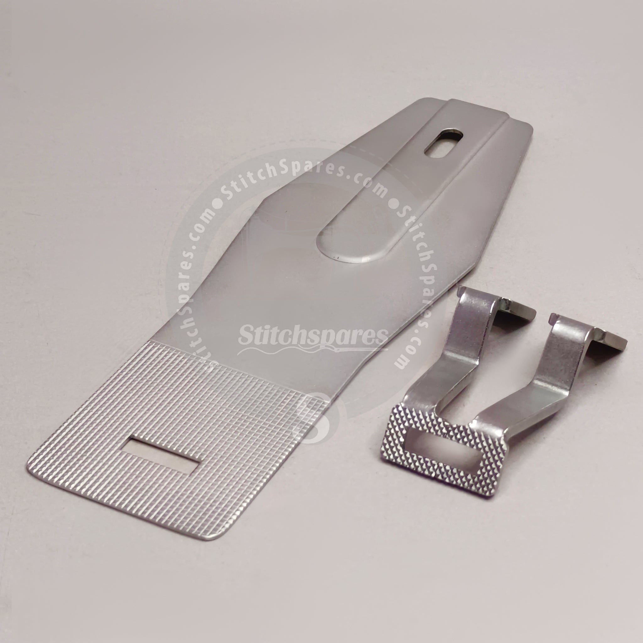 Feed Plate + Work Clamp 16mm x 5mm (5/8'' X 1/4'') JUKI LK-1900, LK-1900A, LK-1900B Bartack Sewing Machine Spare Part