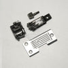 JACK 9270 Gauge Set (Needle Plate/ Presser Foot/Feed Dog/Needle Clamp) 3-Needle Light Duty Feed Off The Arm Machine Spare Part