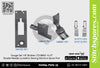 Gauge Set 1/8 Brother LT2-B845 -5-UT Double Needle Lockstitch Sewing Machine Spare Part