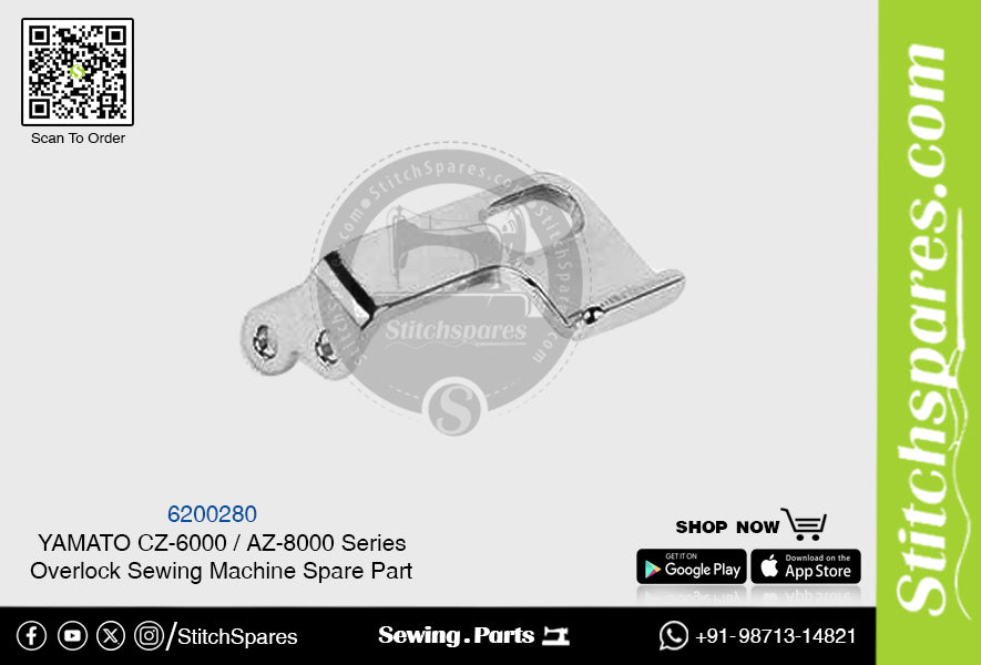 K2 YAMATO CZ-6000  AZ-8000 Series Overlock Sewing Machine Spare Part