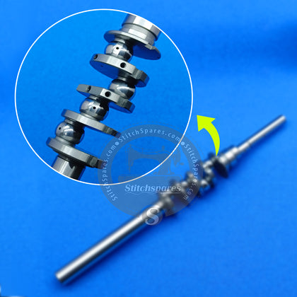 KD201 Main Shaft Siruba 700K, 737K, 747K, 757K Overlock Sewing Machine