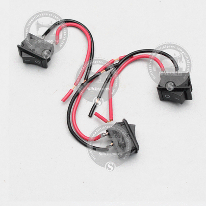 On/Off Switch For LEJIANG YJ-110MM (LEJIANG ORIGINAL) Cloth Cutting Machine  Part no: B164