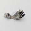 P351 Steel Teeth Roller Presser Foot With Adjustable Folder Guide For All Industrial Sewing Machine Spare Part