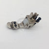 P351 Teflon Teeth Roller Presser Foot With Adjustable Folder Guide For All Industrial Sewing Machine Spare Part