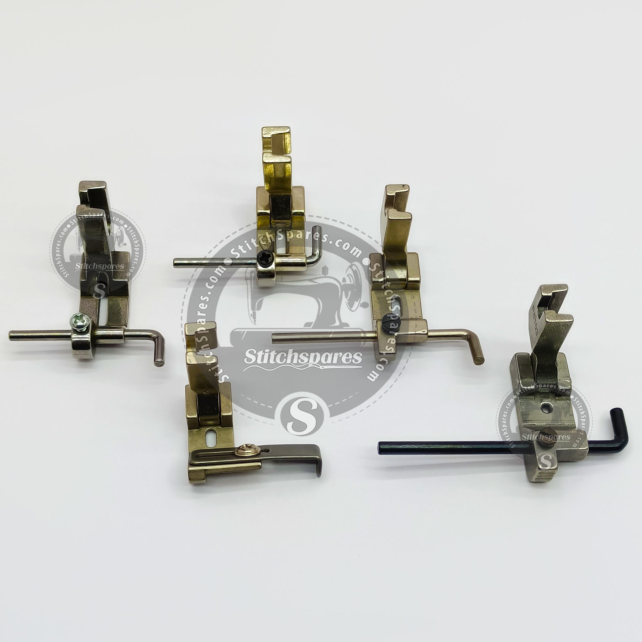 P8103 All Type Adjustable Steel Guide Presser Foot For 810 Post Bed Bottom Leather Machine