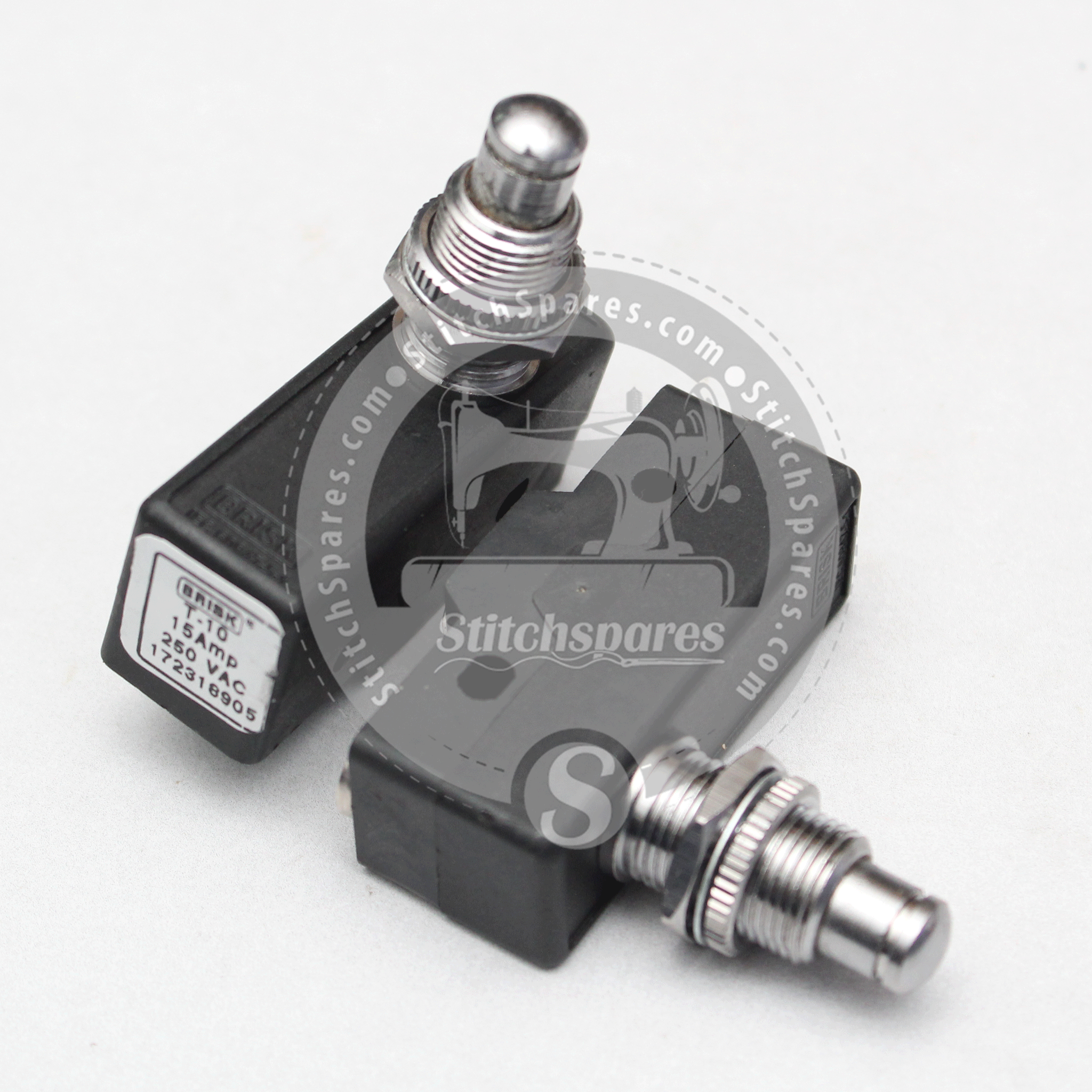 Prensa de vapor con interruptor de pedal (15 amperios)