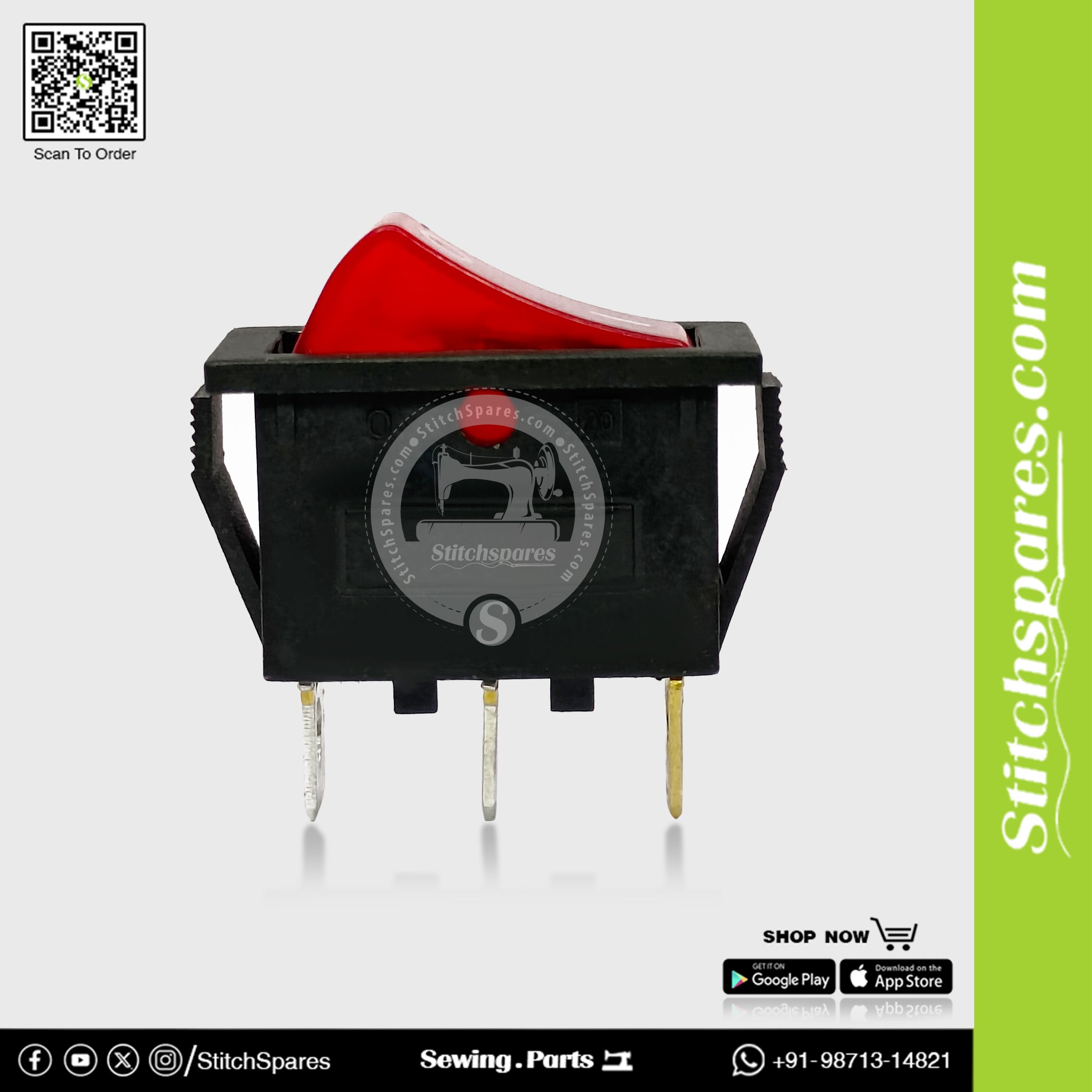 Prensa de vapor delgada con interruptor basculante