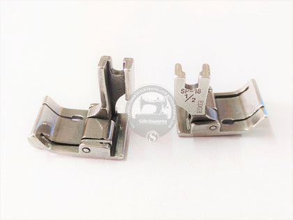 SP-18 RIGHT 1/2 12.7mm Presser Foot With Guide Single Needle Lock-Stitch Sewing Machine