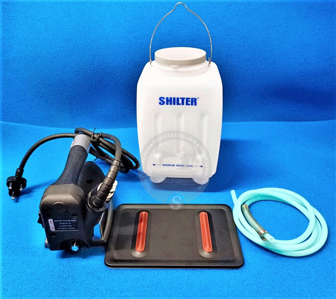 SHILTER ST-96 Dampfpresse (Premium-Qualität), Schwerkraft-Bügeleisen/Flaschenbügeleisen/Dampfbügeleisen