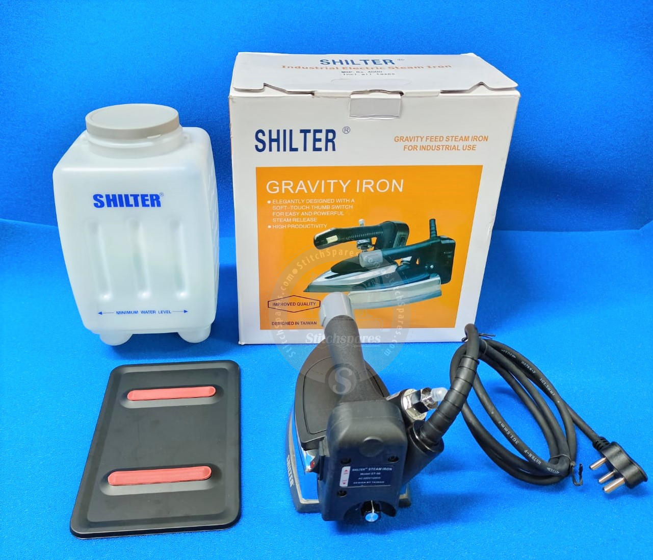 Prensa de vapor SHILTER ST-96 (calidad superior) Plancha de alimentación por gravedad/plancha de botella/plancha de vapor