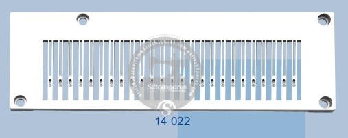 STRONG-H 14-022 NADELPLATTE KANSAI SPECIAL 1412P (25×1-4) NÄHMASCHINEN-ERSATZTEIL