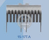 मजबूत-H 15-17TA फीड डॉग कंसाई स्पेशल 1412P सिलाई मशीन स्पेयर पार्ट