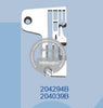STRONG-H 204039B Placa de aguja PEGASUS L32-33 (3×4) Repuesto para máquina de coser