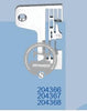STRONG-H 204367 Placa de aguja PEGASUS M732-38 (3×4) Repuesto para máquina de coser