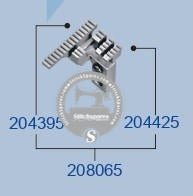 STRONG-H 204395, 204425, 208065 Feed Dog PEGASUS M732-36 (3×5) Repuesto para máquina de coser