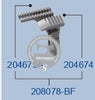 STRONG-H 204675A, 204674, 208078-BF Feed-Dog PEGASUS L52-17 (0×4) Repuesto para máquina de coser