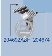 STRONG-H 204692ABF, 204674 Feed-Dog PEGASUS L52-05S1 (2×3) Sewing Machine Spare Part