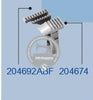 STRONG-H 204692ABF, 204674 Feed-Dog PEGASUS L52-05S1 (2×3) Repuesto para máquina de coser