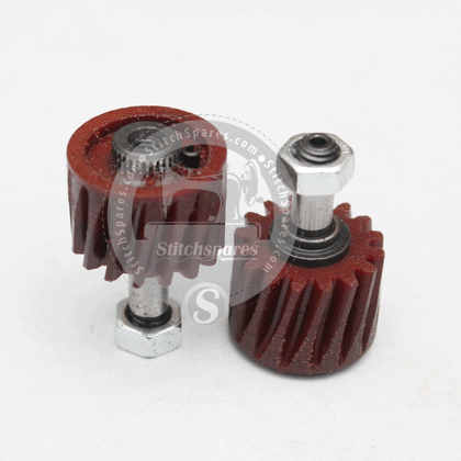 Worm Wheel (Gear + Pin) For YJ-65 (LEJIANG ORIGINAL) Cloth Cutting Machine Spare Part  Part No: G46