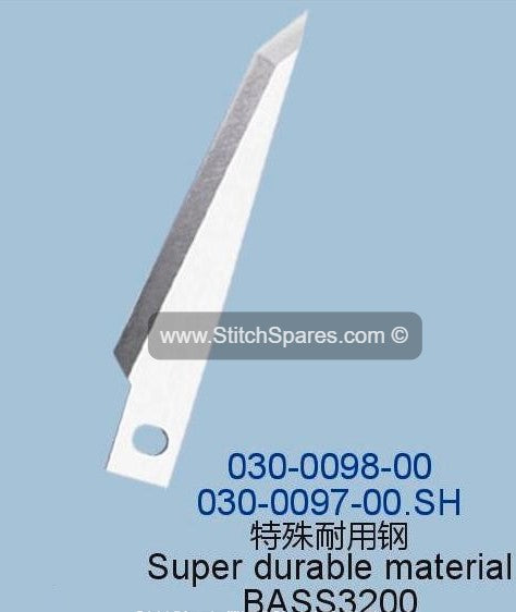 030-0098-00, 030-0097-00.SH चाकू (ब्लेड) भाई BASS3200 सिलाई मशीन