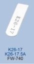 # STRONG H K26-17 / KR26-17 5A Knife ( Blade ) For SHING RAY FW-740 Sewing Machine Spare Part 