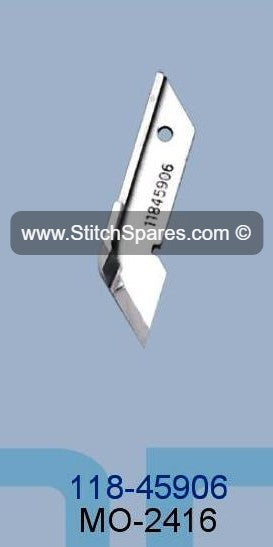 118-45906 चाकू (ब्लेड) जुकी एमओ-2416 सिलाई मशीन