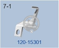 120-15301 CHAIN LOOPER GUARD FRONT JUKI MO-3616  MO-3916 SEWING MACHINE SPARE PARTS