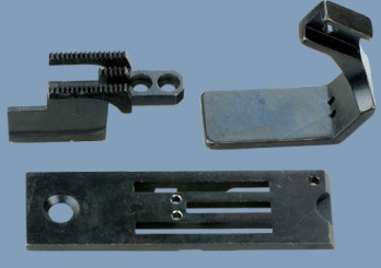 Kit Completo De LH-515 4mm Máquina de coser de doble aguja