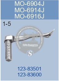 123-83501 123-83600 अपर लूपर JUKI MO-6904J, MO-6914J, MO-6916J सिलाई मशीन स्पेयर पार्ट्स