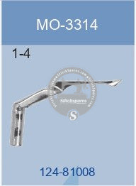 124-81008 अपर लूपर जुकी एमओ-3314 सिलाई मशीन स्पेयर पार्ट्स