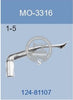 124-81107 UPPER LOOPER JUKI MO-3316 SEWING MACHINE SPARE PARTS