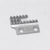 Perro de alimentación de 12481 dientes de alta resistencia 9-9T para máquina de coser Industrial de punto de bloqueo de aguja única